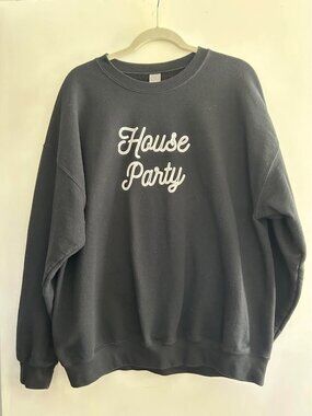 House Party Crewneck Sweatshirt size XL